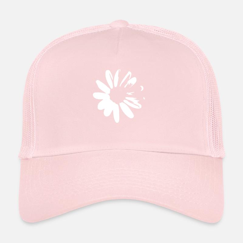 Daisies Spring Summer Trucker Cap