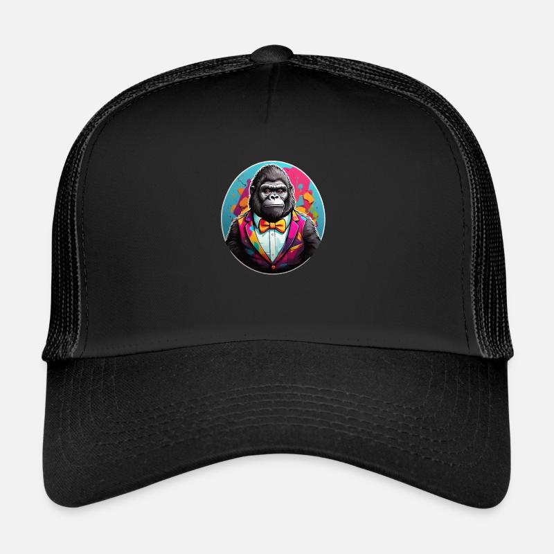 Gorille comique drôle Casquette trucker 