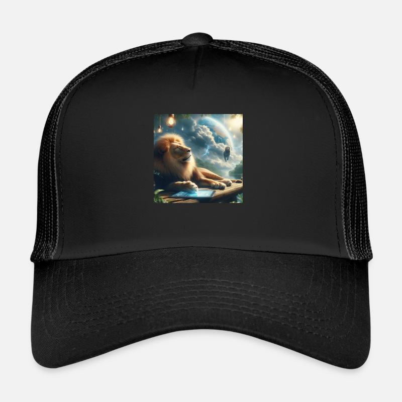 Automatic Earning - Lion 3 Trucker Cap