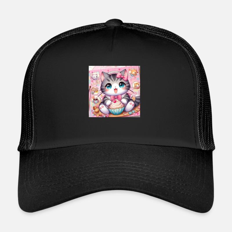 Gebäck Katze Trucker Cap