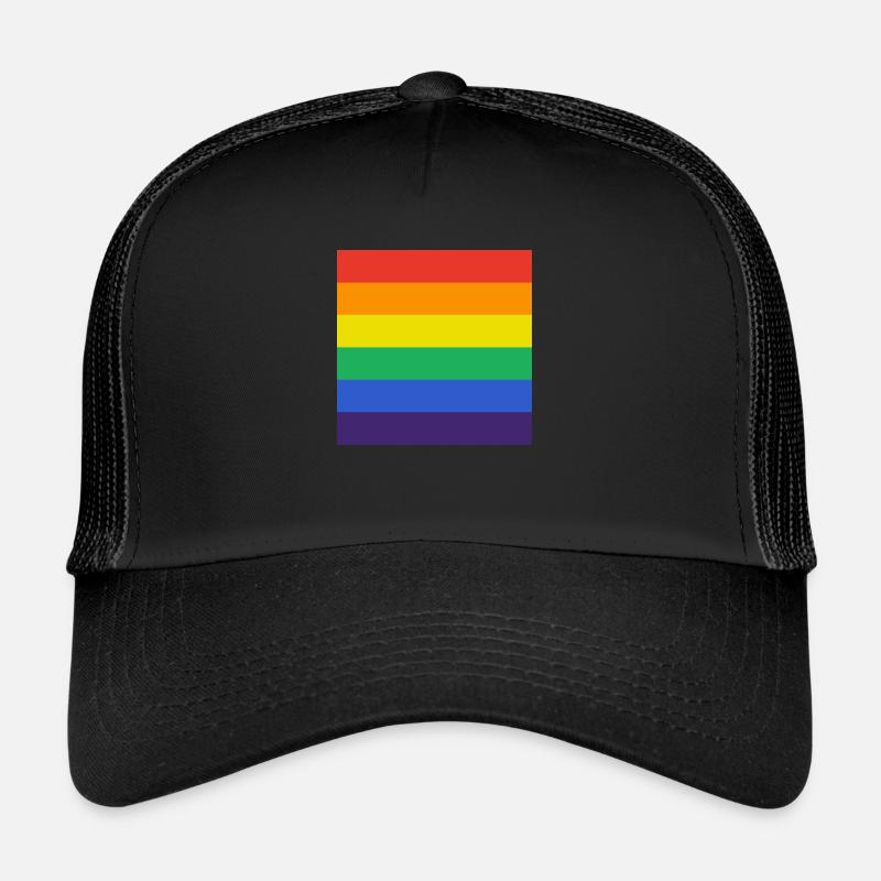 LGBT Passion Square Trucker Cap