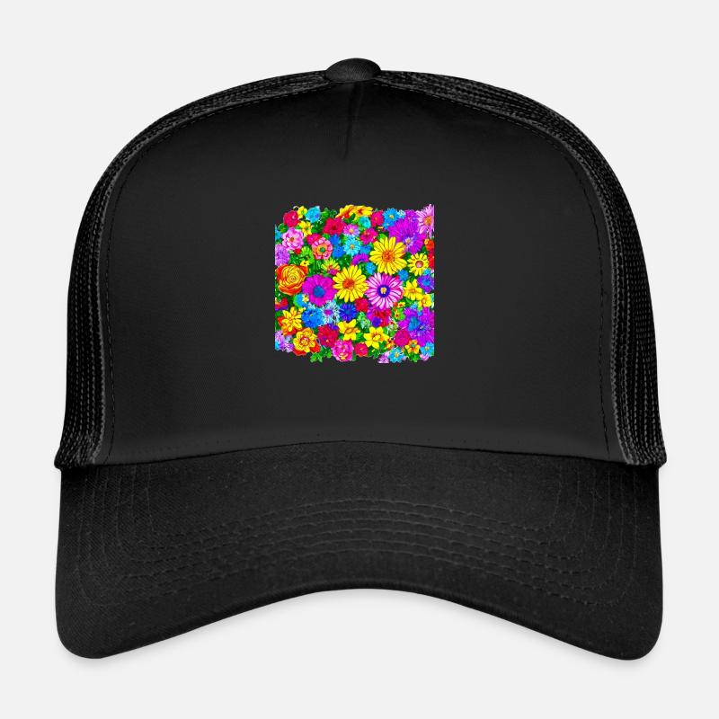 Flowers Trucker Cap
