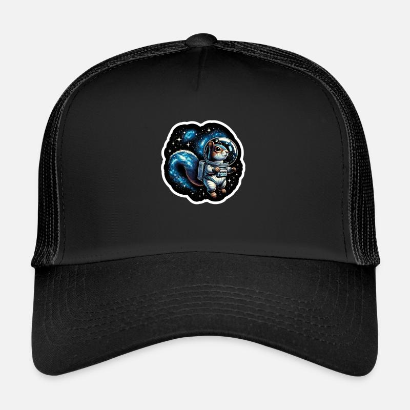 Weltraum-Eichhörnchen Trucker Cap