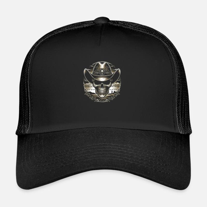 Crépuscule du hors-la-loi du désert Casquette trucker 