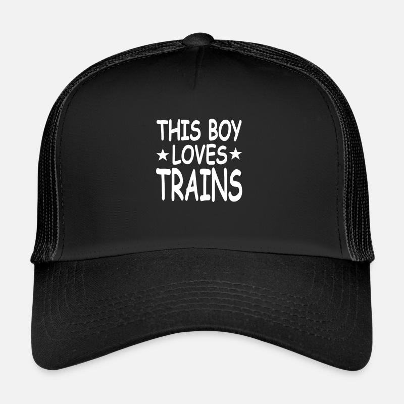 Chemin de fer Casquette trucker 