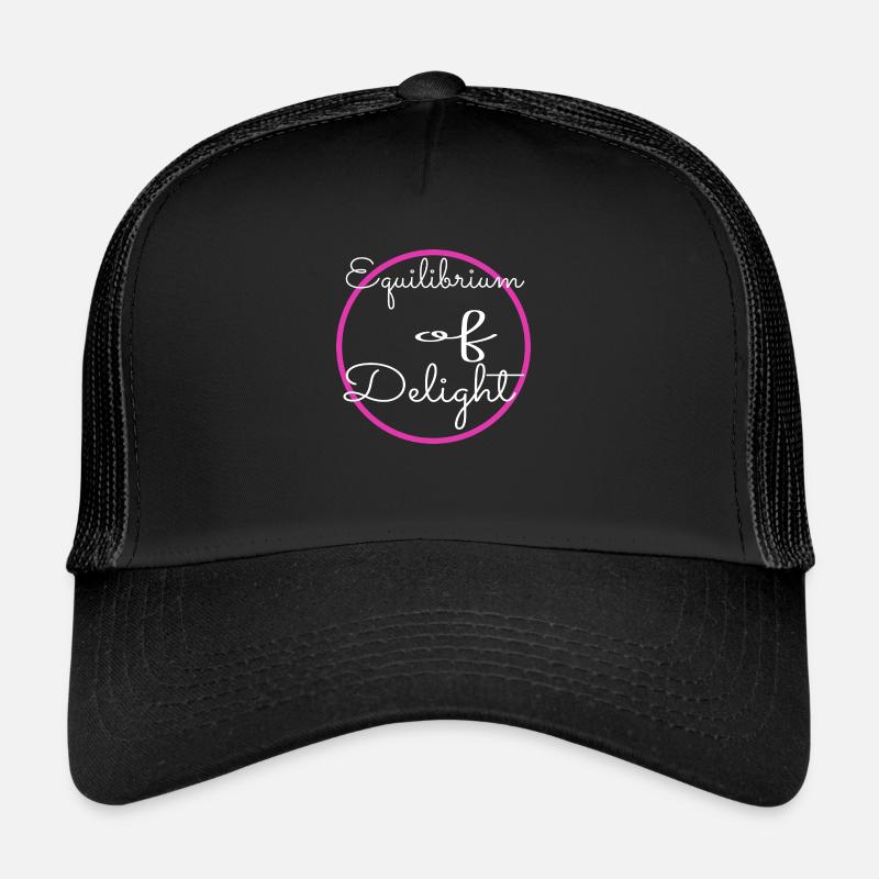 Idée cadeau amusant Trouver l’équilibre Déclaration Casquette trucker 