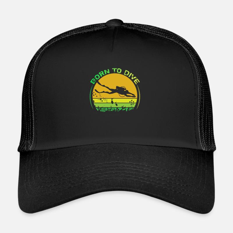 Born to Dive Trucker Cap