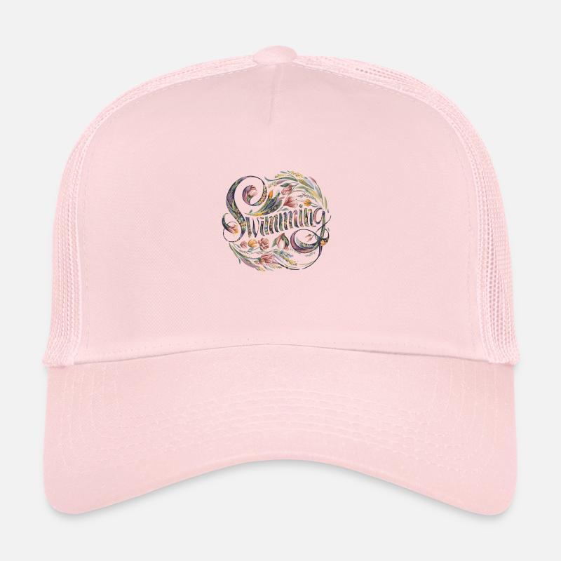 Blumen Schwimmer Trucker Cap