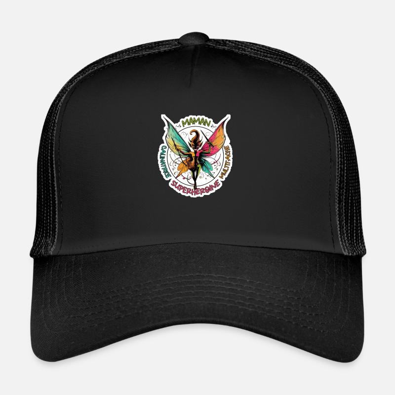 La maman fée Casquette trucker 
