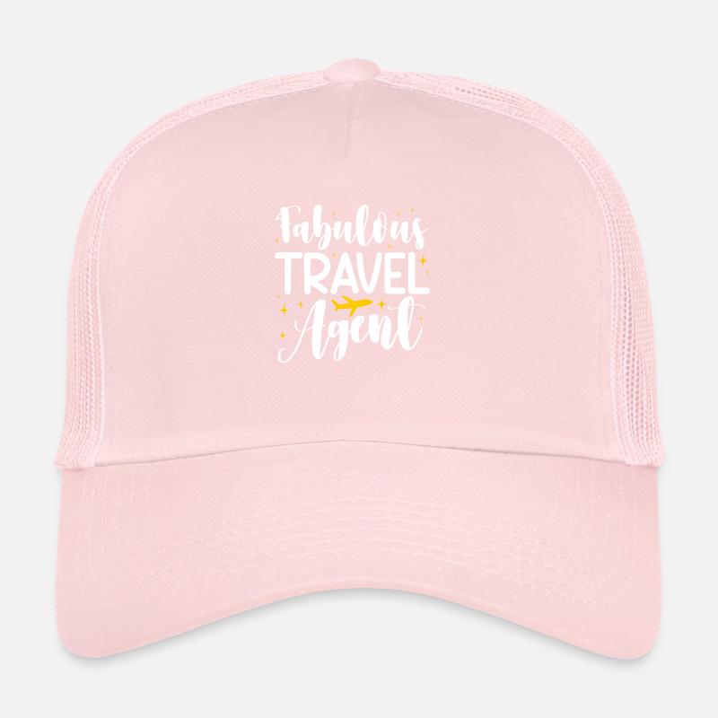 Agent de voyage fabuleux Casquette trucker 