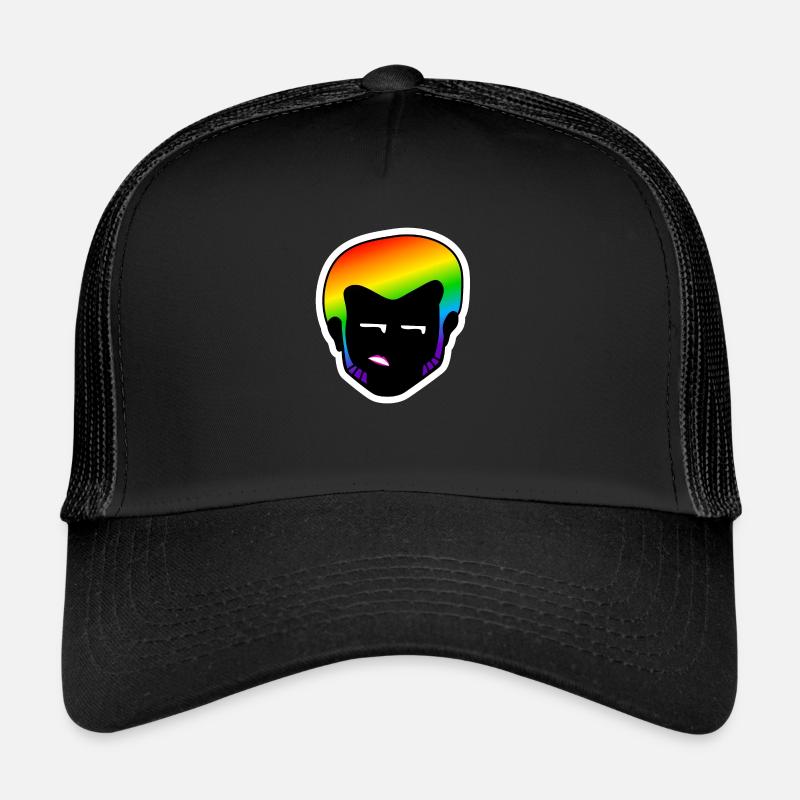 Genervtes Augenrollen : Sticky Queer Pride Trucker Cap