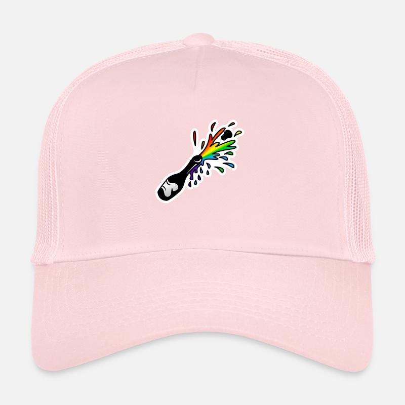 Bottle Bottle : Sticky Queer Pride Trucker Cap