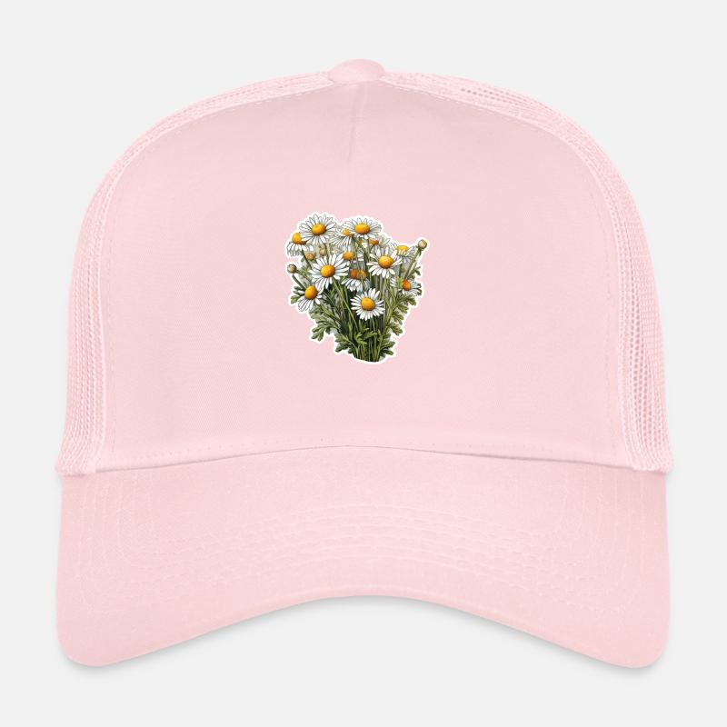 Chamomile bush Trucker Cap