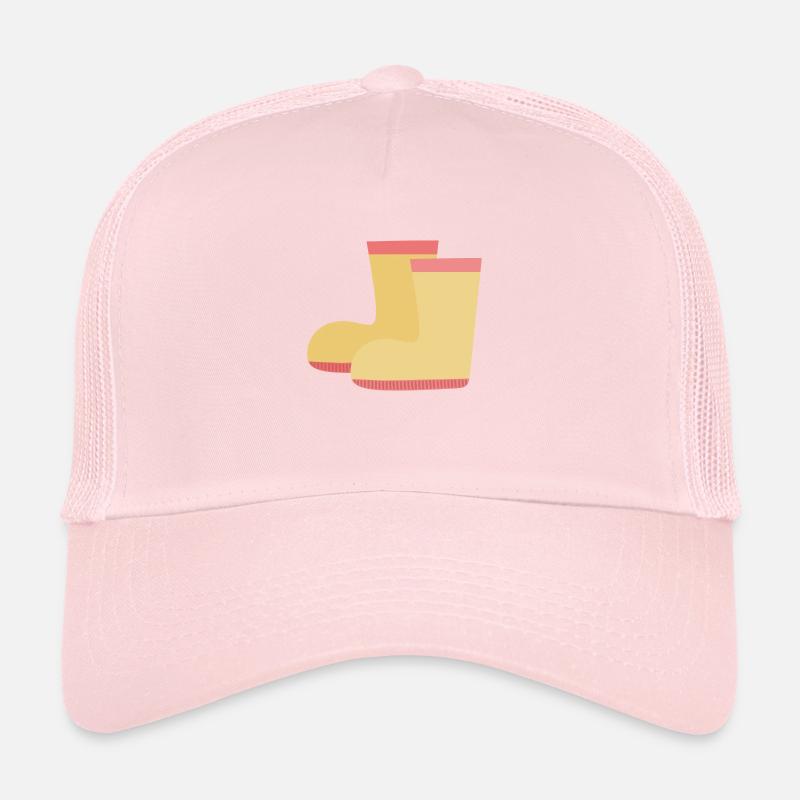 Bottes de pluie Casquette trucker 