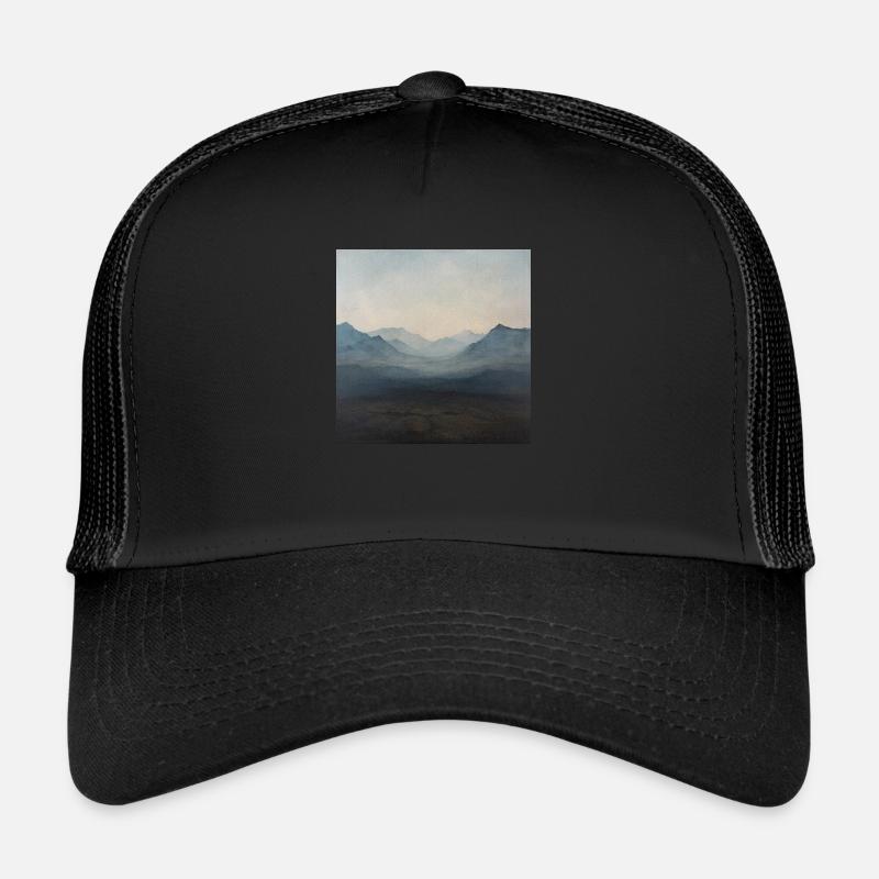 Poster Canvas Mountain 19 Trucker Cap