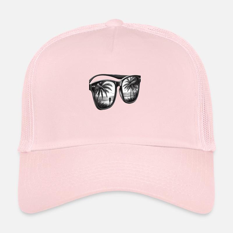 Vacation Sunglasses Trucker Cap