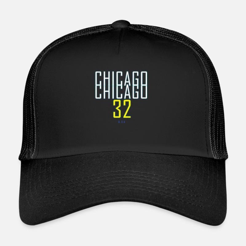 CHICAGO 32 USA Trucker Cap