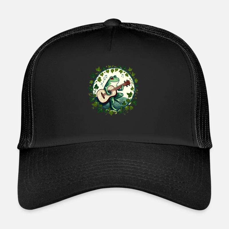 Guitar Frog Trucker Cap