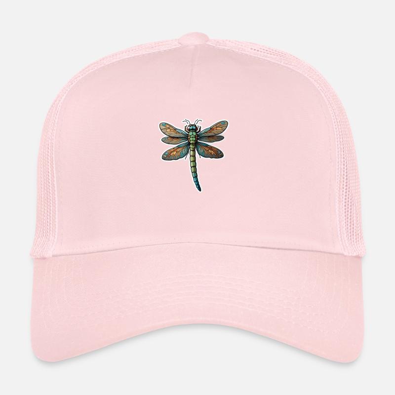 Libellule colorée Casquette trucker 