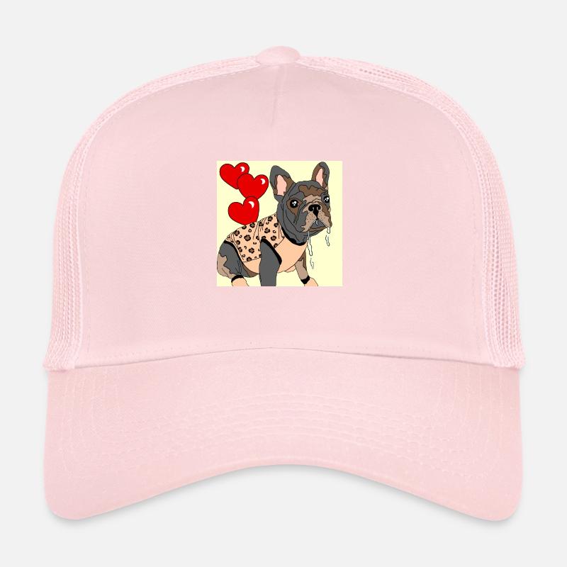 Drooling Frenchie Trucker Cap
