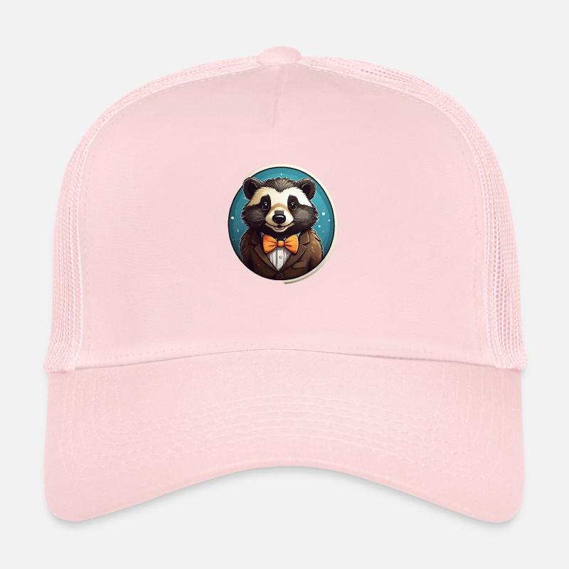 Funny Panda Bear Trucker Cap