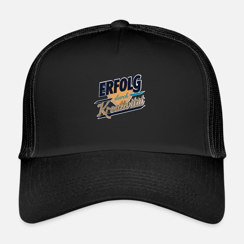 SUCCESS THROUGH CREATIVITY Trucker Cap
