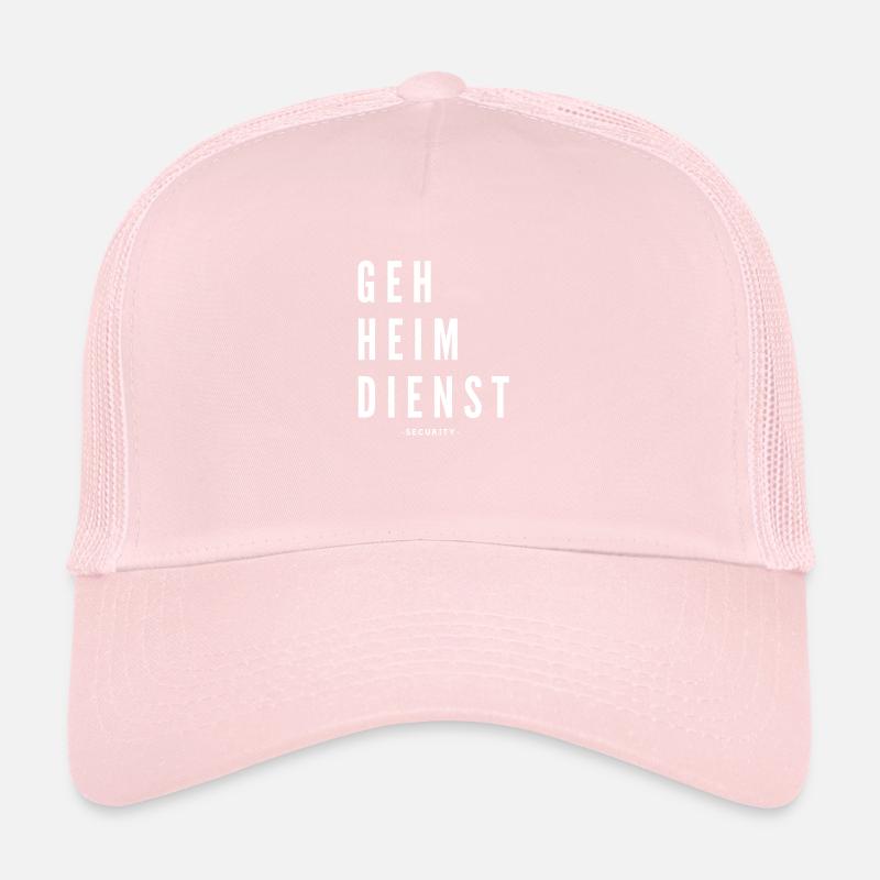 Geheimdienst weiß Trucker Cap