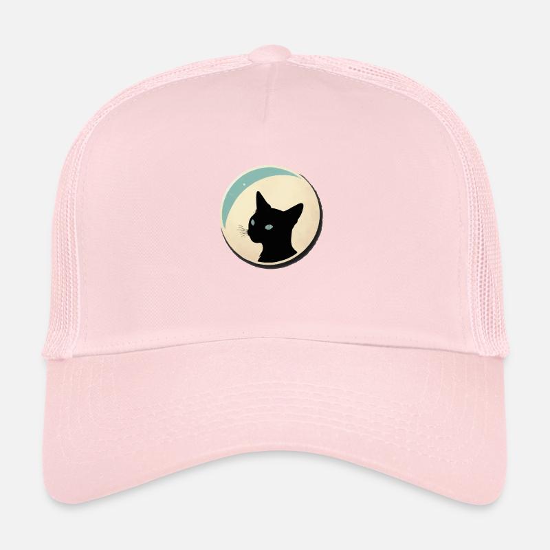 Cat Silhouette Trucker Cap
