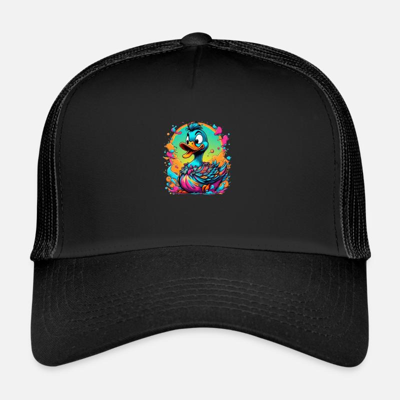 Canard coloré Casquette trucker 