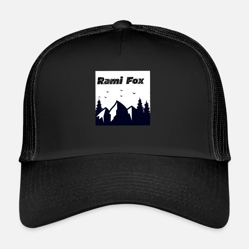 Natur Logo - Trucker Cap - Schwarz/Schwarz