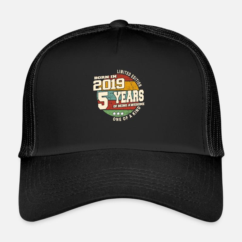 2019 Vintage Retro Classique 5 ans Casquette trucker 