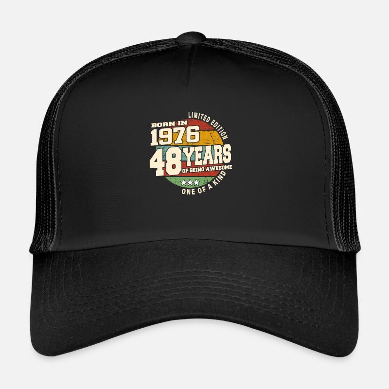 1976 Vintage Retro Classic 48 Years Trucker Cap
