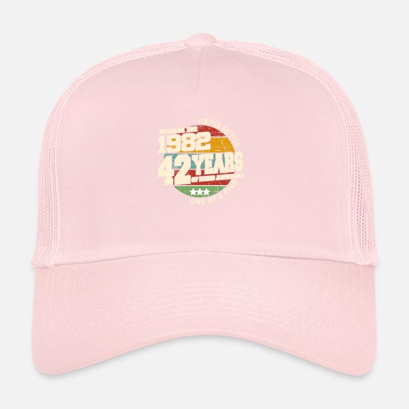1982 Vintage Retro Classic 42 Jahre Trucker Cap