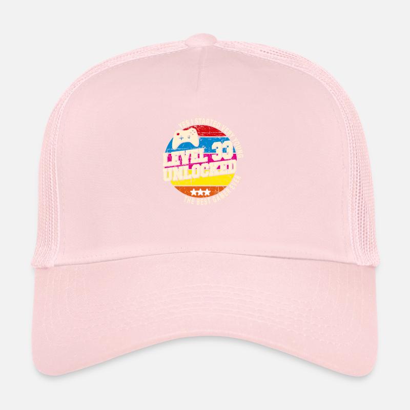Original 1991 Vintage Niveau 33 Débloquer Casquette trucker 