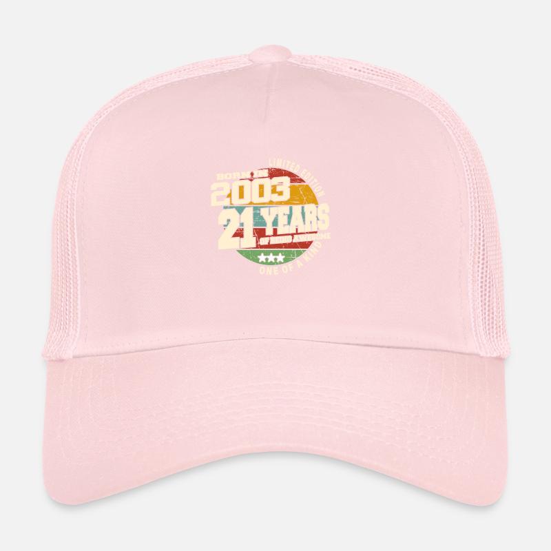 2003 Vintage Retro Classic 21 Year Old Trucker Cap