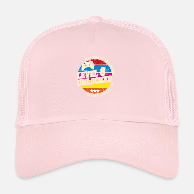Original 2016 Vintage Niveau 8 Débloquer Casquette trucker 
