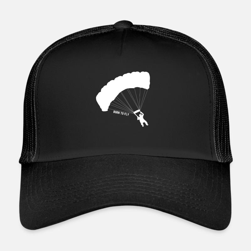 Parachutisme Vintage Parachute Cool Parachutisme Art Pour Casquette trucker 