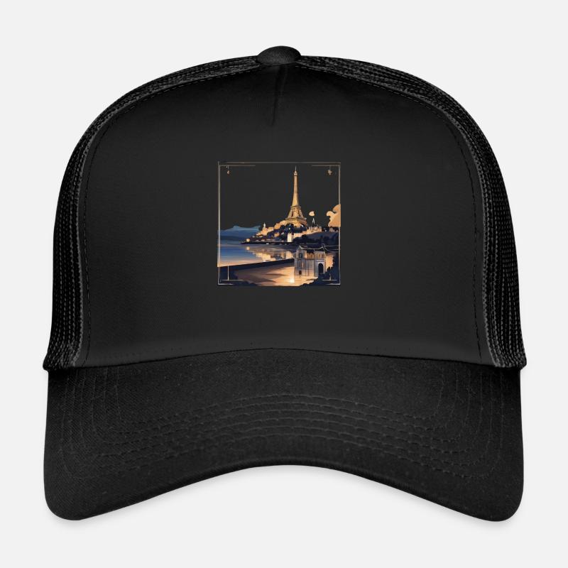 Pariser Glanz unter den Sternen Trucker Cap