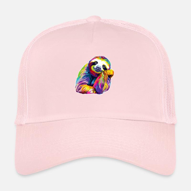 Faultier gelangweilt Trucker Cap