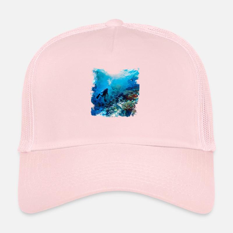 Immerse yourself in a foreign world Trucker Cap