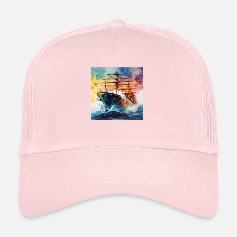 Schiff Tanker Trucker Cap