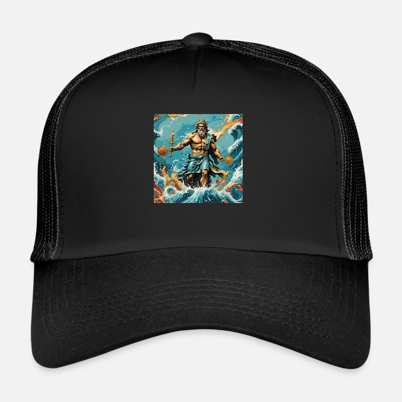 Water Friend - Trucker Cap - black/black