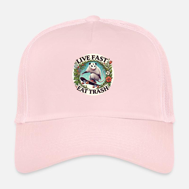 Eat Trash Trucker Cap