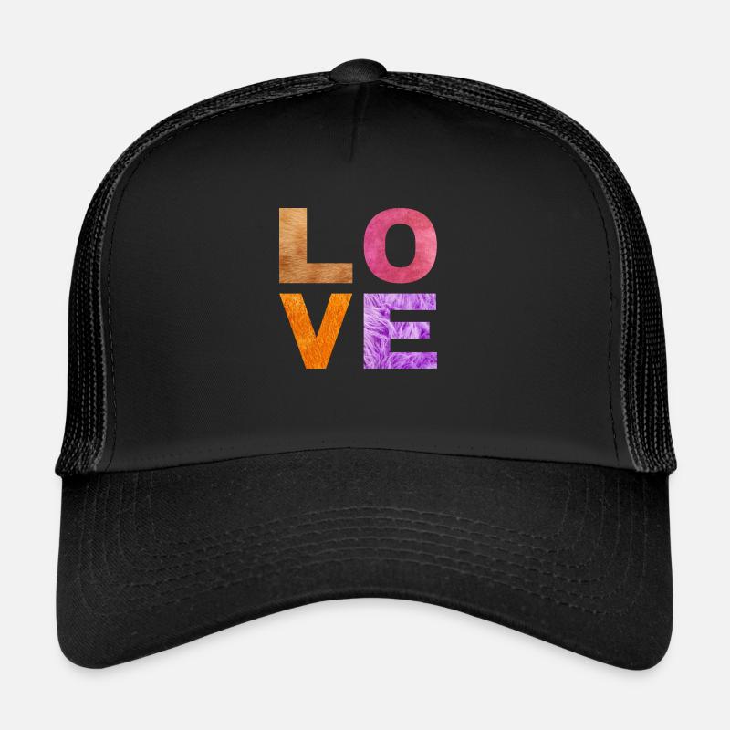 L O V E Casquette trucker 