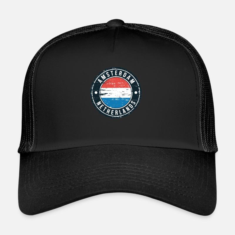 Amsterdam, Pays-Bas Casquette trucker 