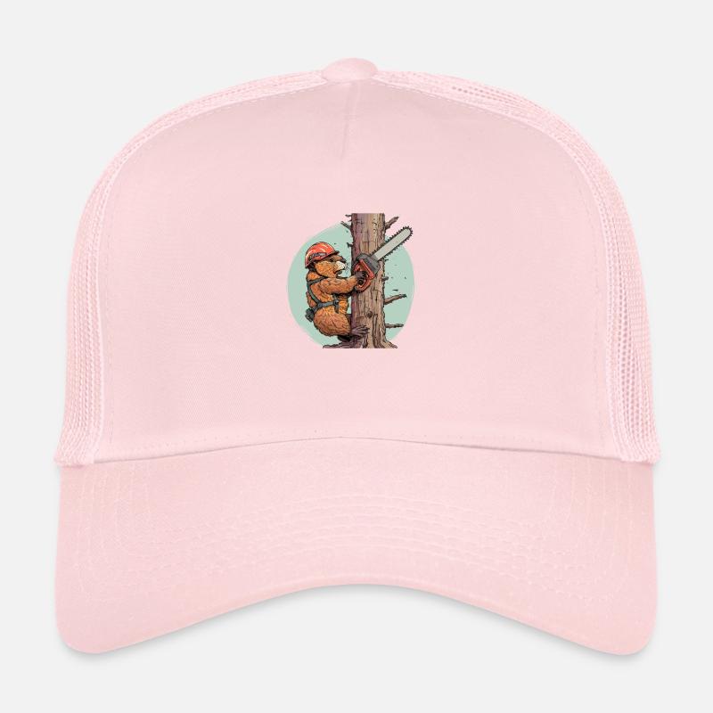 Tronçonneuse Beaver Lumberjack Casquette trucker 