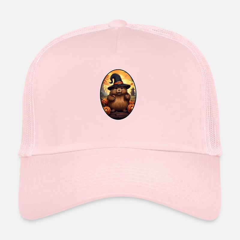 Capibara d’Halloween Casquette trucker 