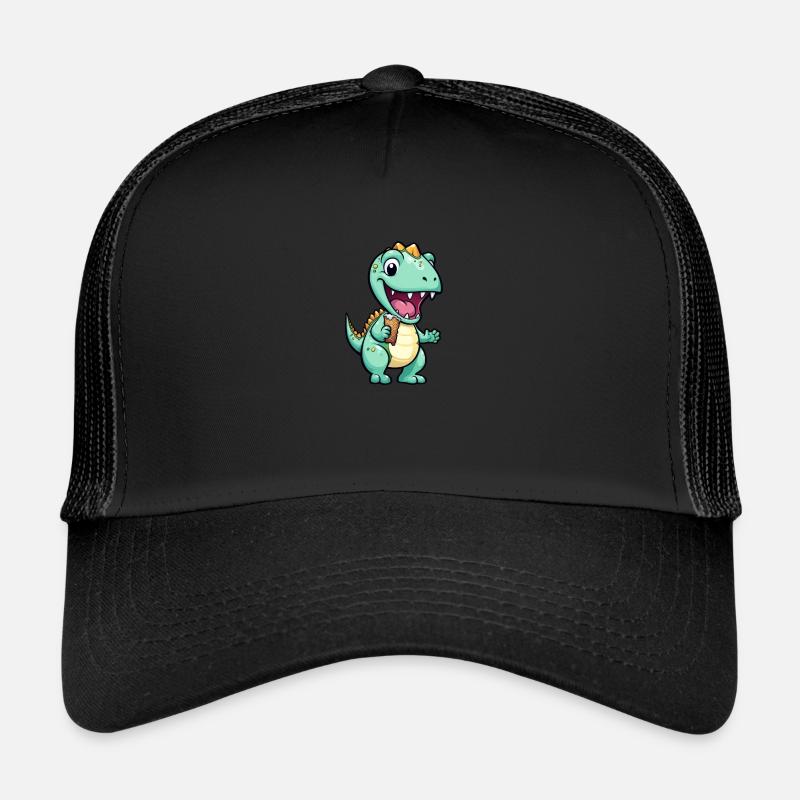 Dino mange de la glace Casquette trucker 