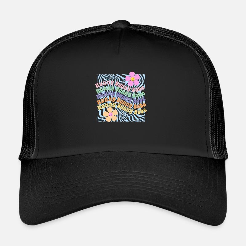Spécial Egg-Stra - Casquette trucker  - noir/noir