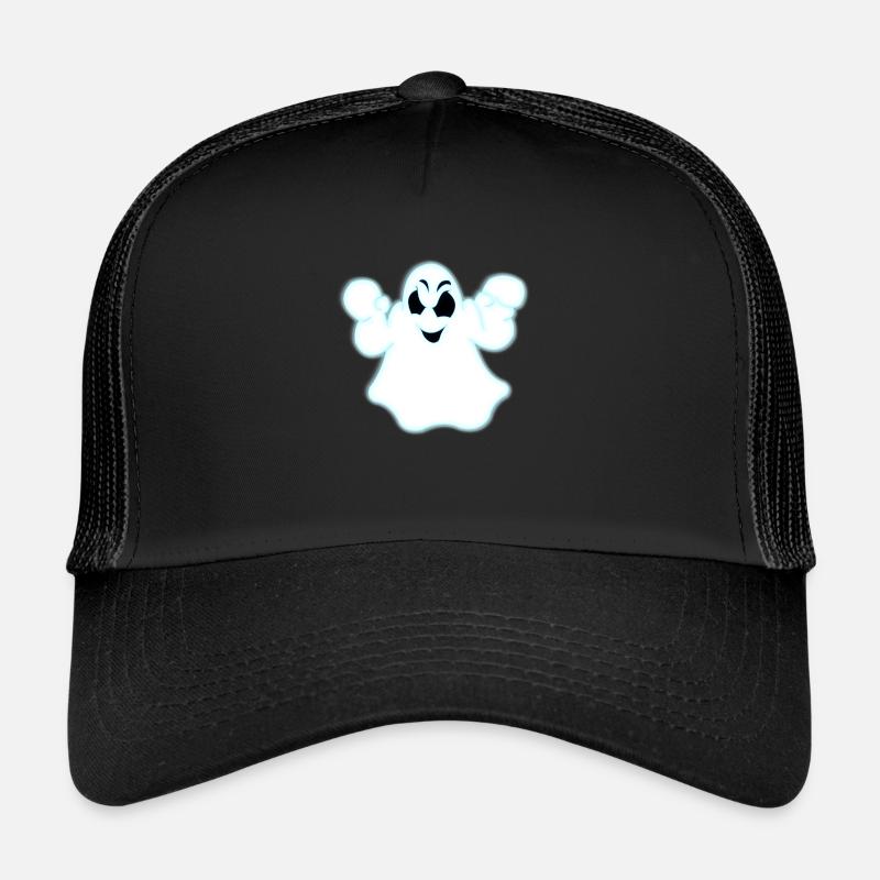 Leuchtender Halloween-Geist Trucker Cap